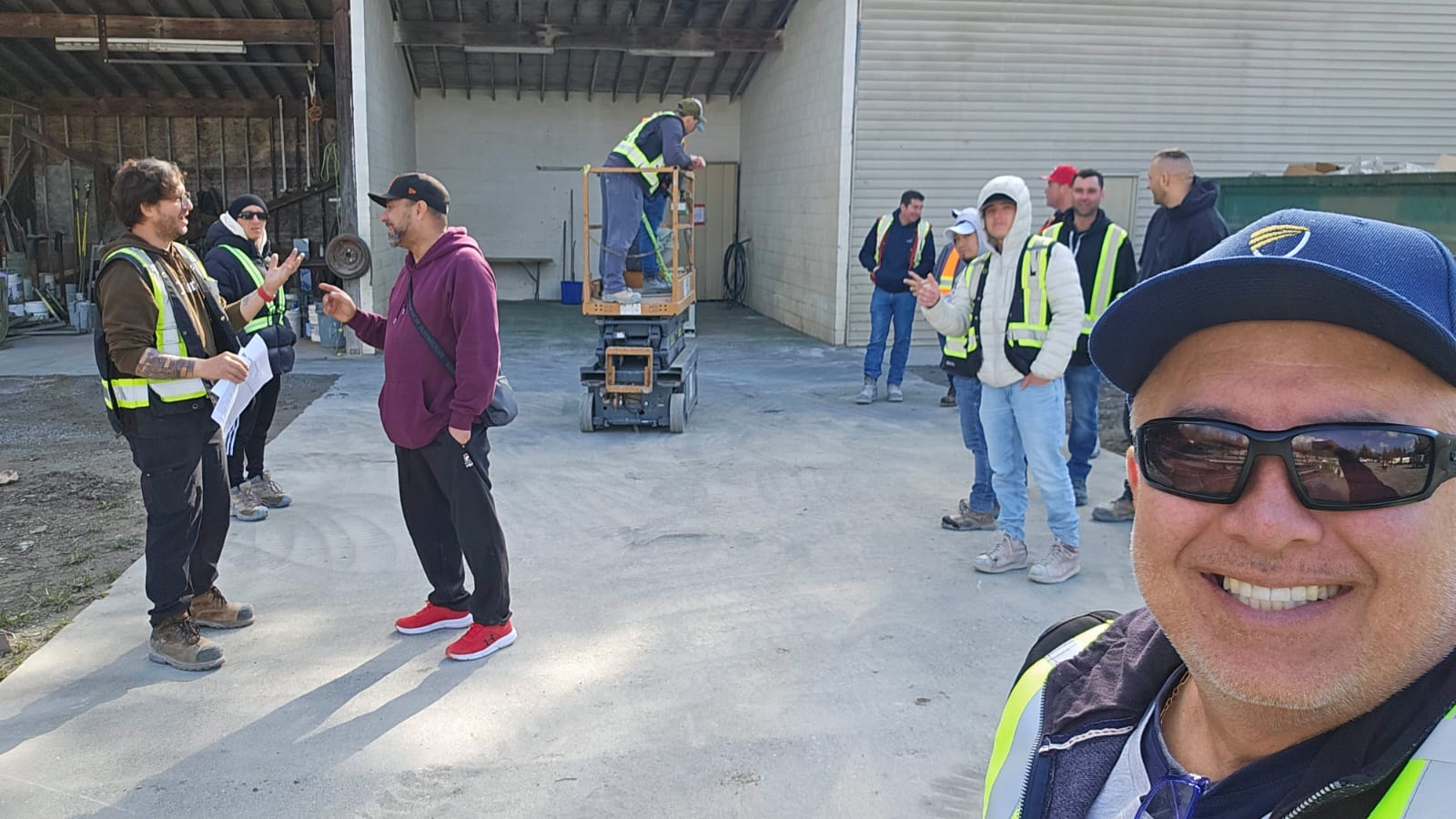 Capacitación en seguridad dirigida por instructor en sitio de trabajo